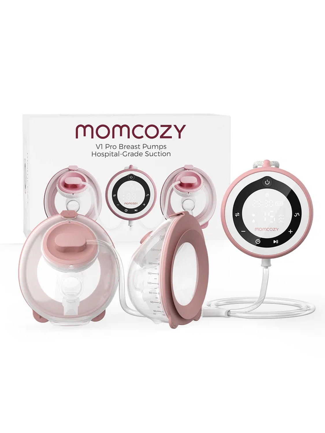 Молокоотсос Momcozy портативный электрический BP137 (2 шт.)