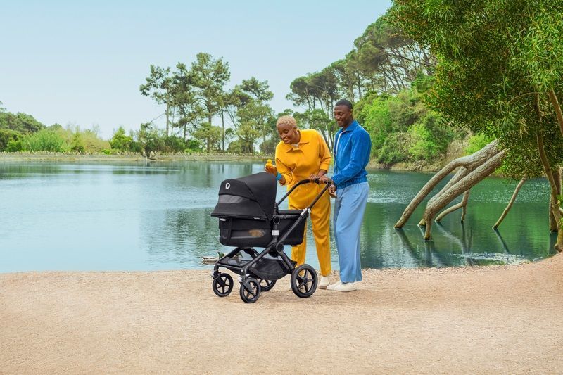 Коляска 2 в 1 Bugaboo Fox 3 Complete шасси Black