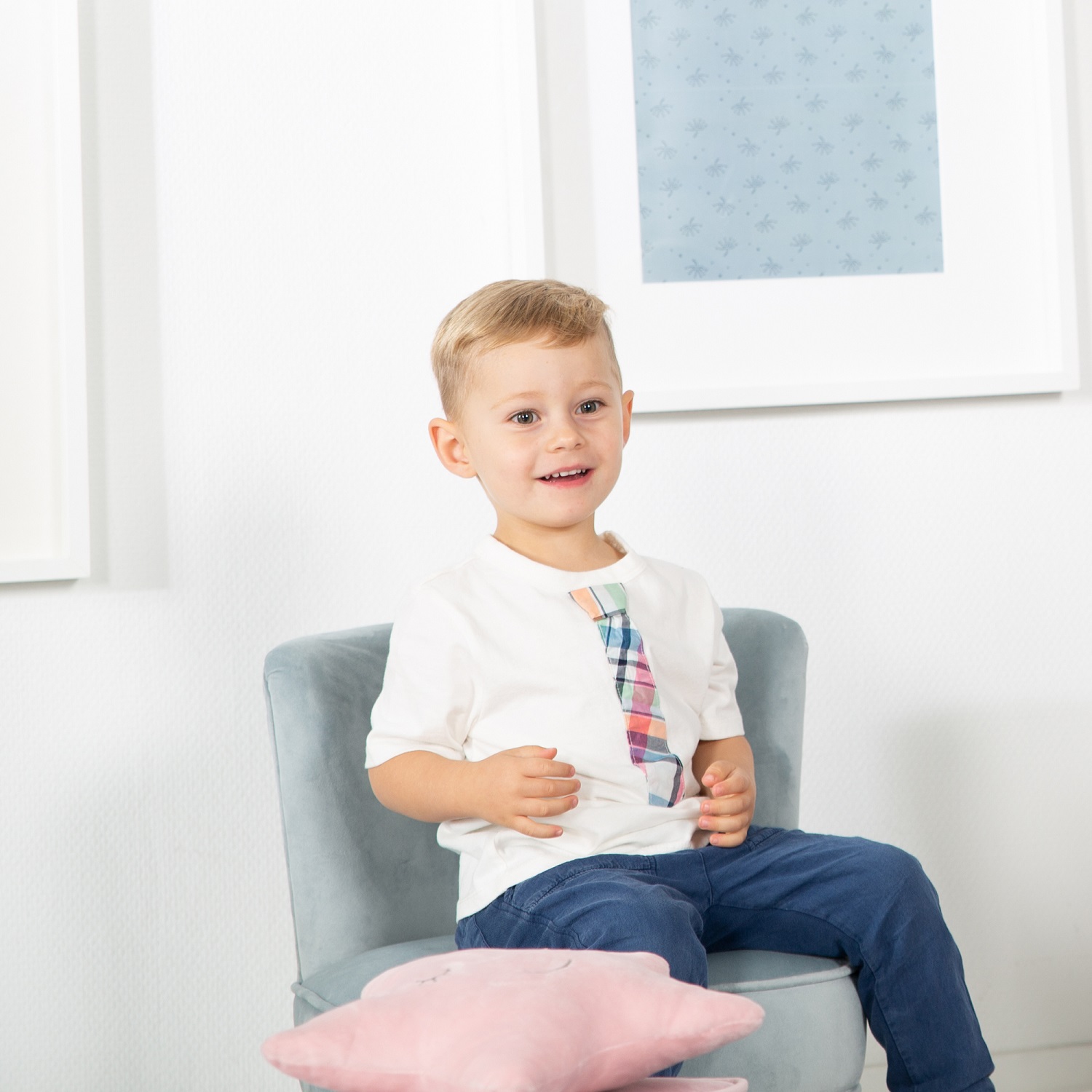 Детское велюровое кресло Roba Lil Sofa