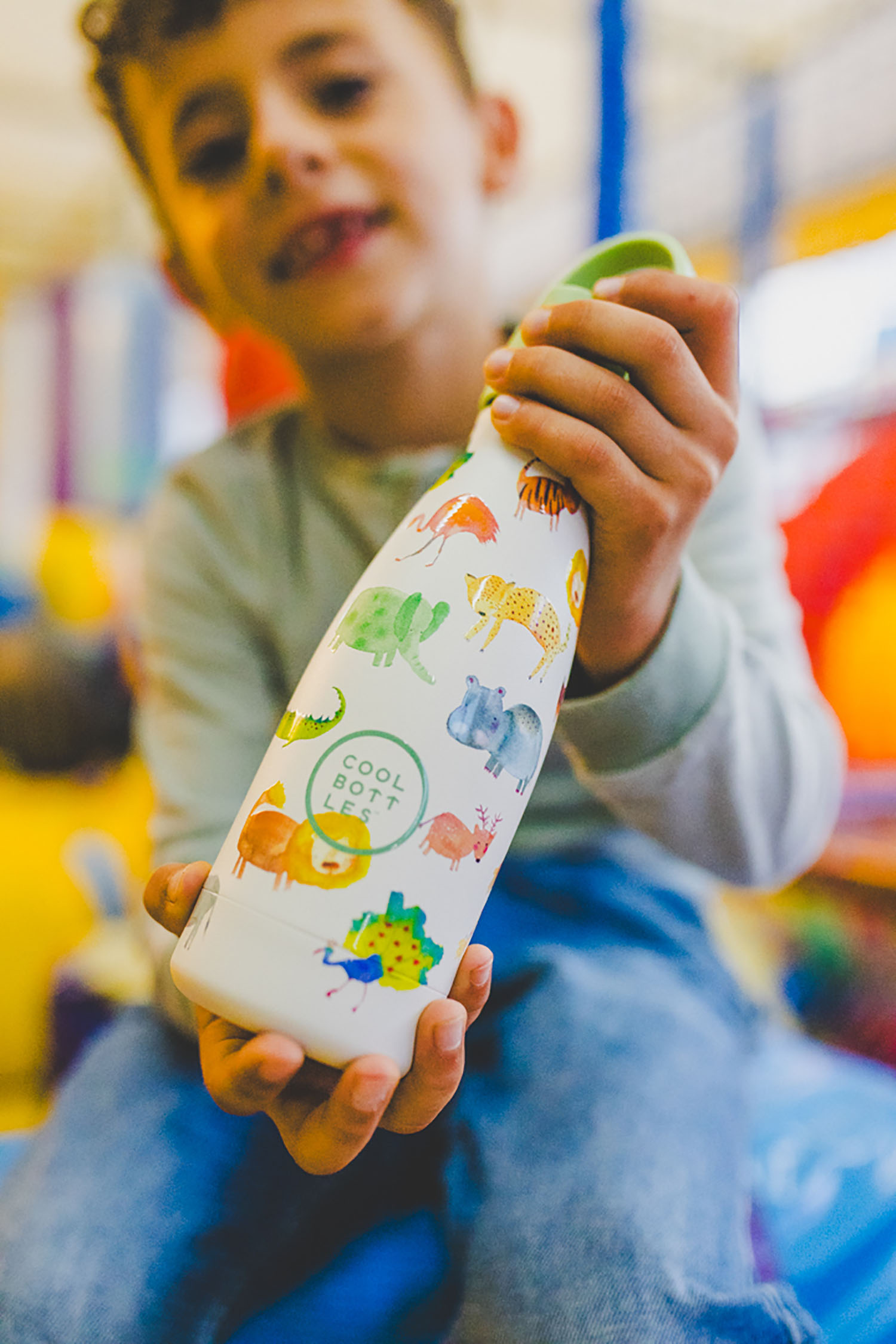 Термос–термобутылка Cool Bottles Kids серия Adventure African Safari 260 мл