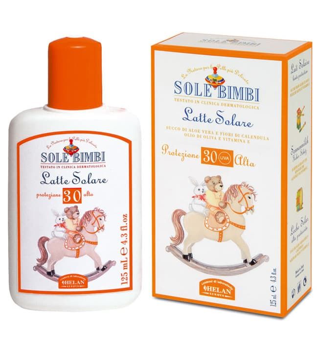 Молочко HELAN солнцезащитное с высоким фактором защиты SPF 30 125мл 41L