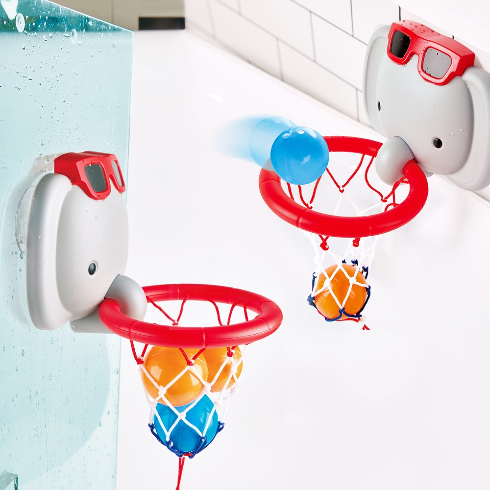 Игрушка для купания Hape «Баскетбольное кольцо Слоник»