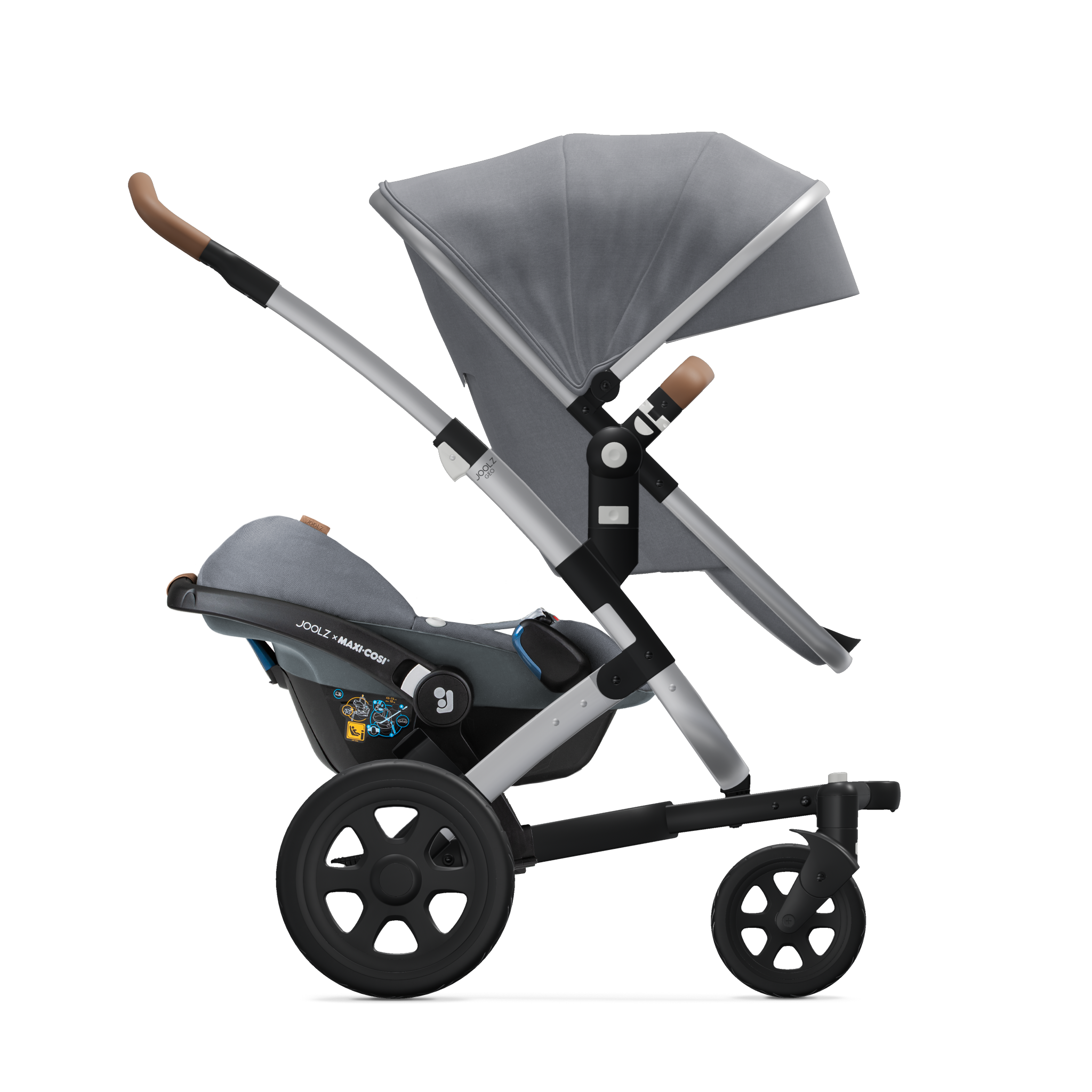 Адаптер нижний Joolz GEO & GEO2 для автокресла Maxi-Cosi/Cybex/BeSafe