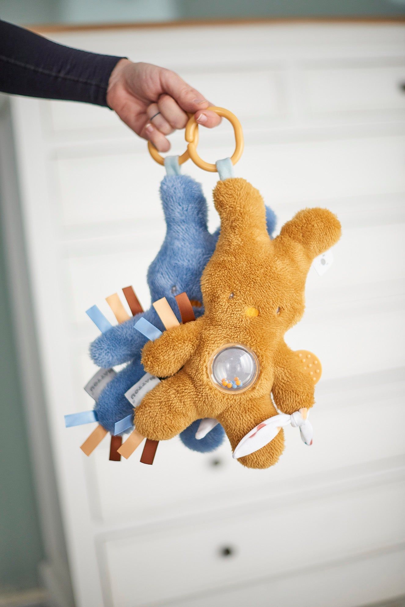 Игрушка мягкая Nattou Soft toy Tipidou Activity Кролик