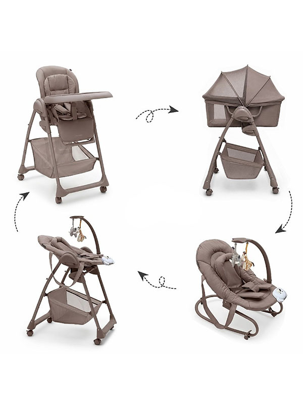 Стульчик для кормления Agex 4 в 1 Seat’n Sleep 