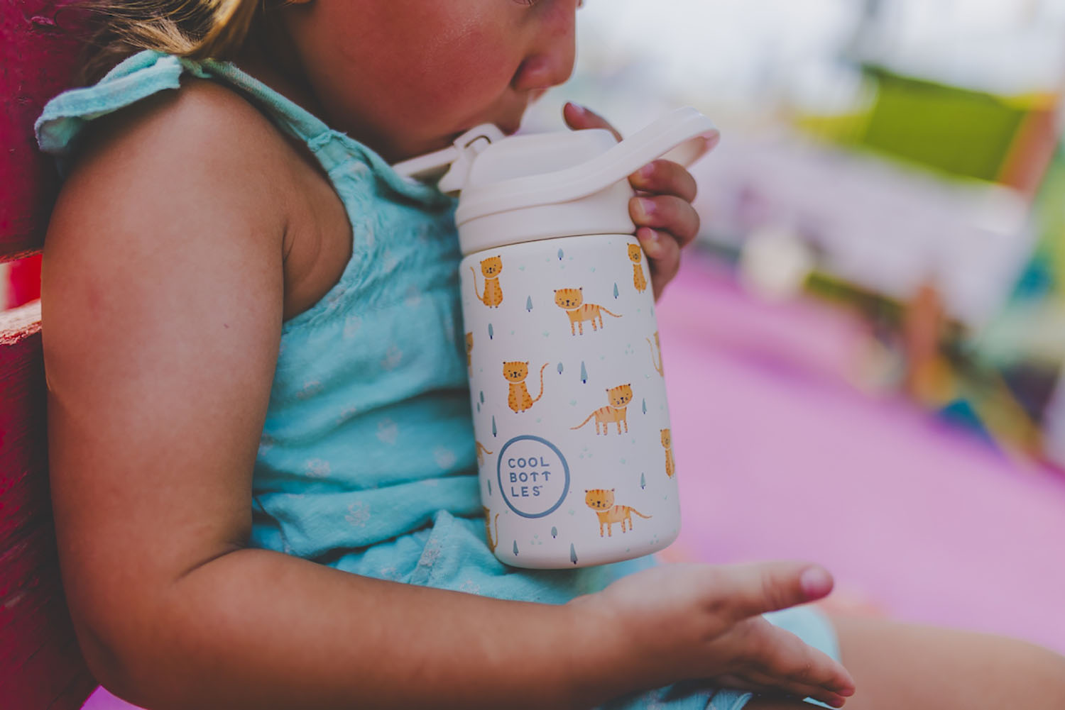 Термос-термобутылка Cool Bottles Kiddie Whisker Kittens 350 мл