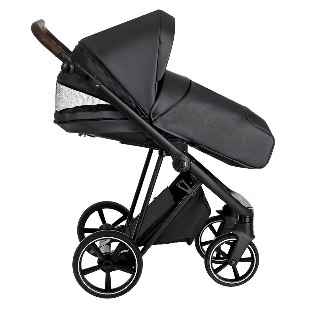 Коляска 2 в 1 Roan Sol экокожа