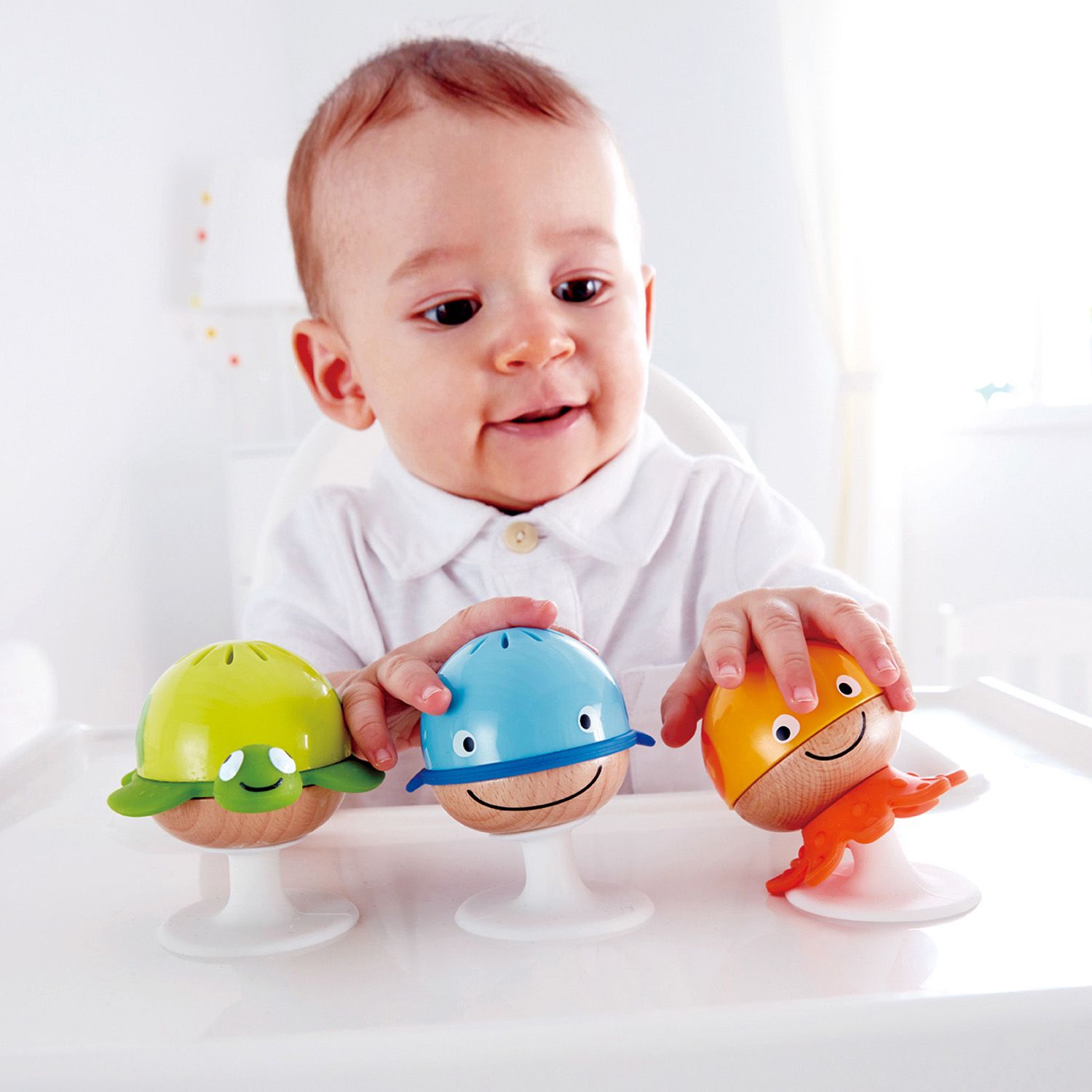Набор погремушек Hape «Морские друзья»