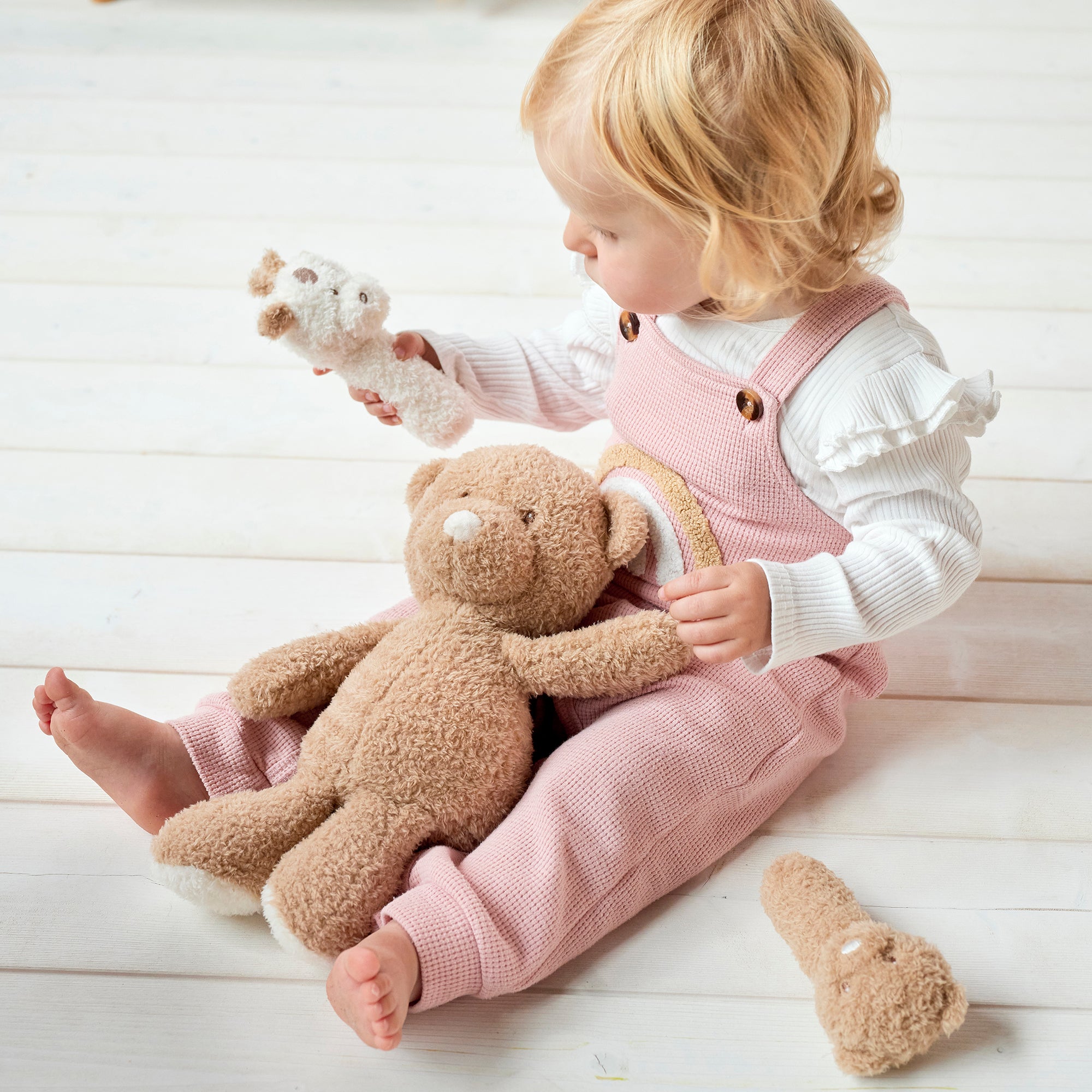 Игрушка мягкая Nattou Rattle TEDDY Шар 856256