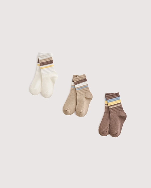 Носки детские набор 3 пары Loomknits Микс LW5143-070
