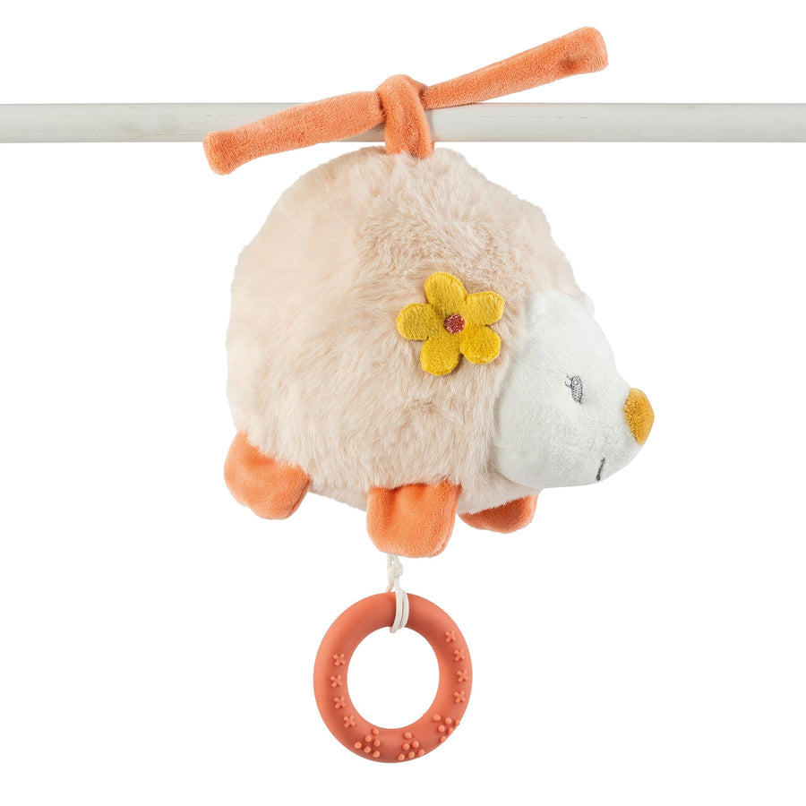 Игрушка мягкая Nattou Musical Soft toy MINI MILA ZOË LANA Ёжик музыкальная 266086