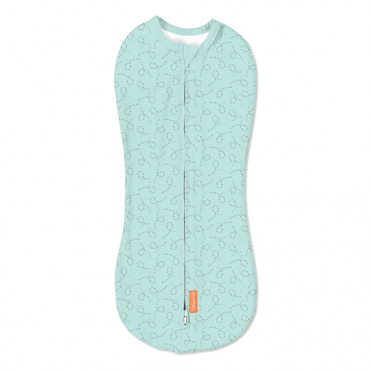 Конверт для пеленания на молнии Summer Infant SwaddlePod из трикотажного хлопка