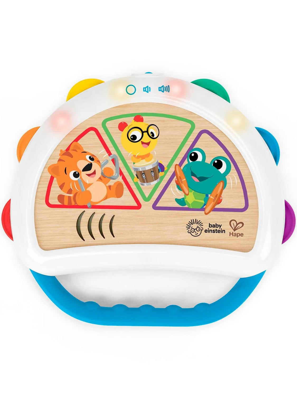 Игрушка музыкальная HAPE Бубен серия Волшебное прикосновение 800916_HP