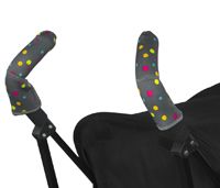 Чехлы Choopie CityGrips (Сити Грипс) на ручки для коляски-трости 605/6791 Broadway Dots
