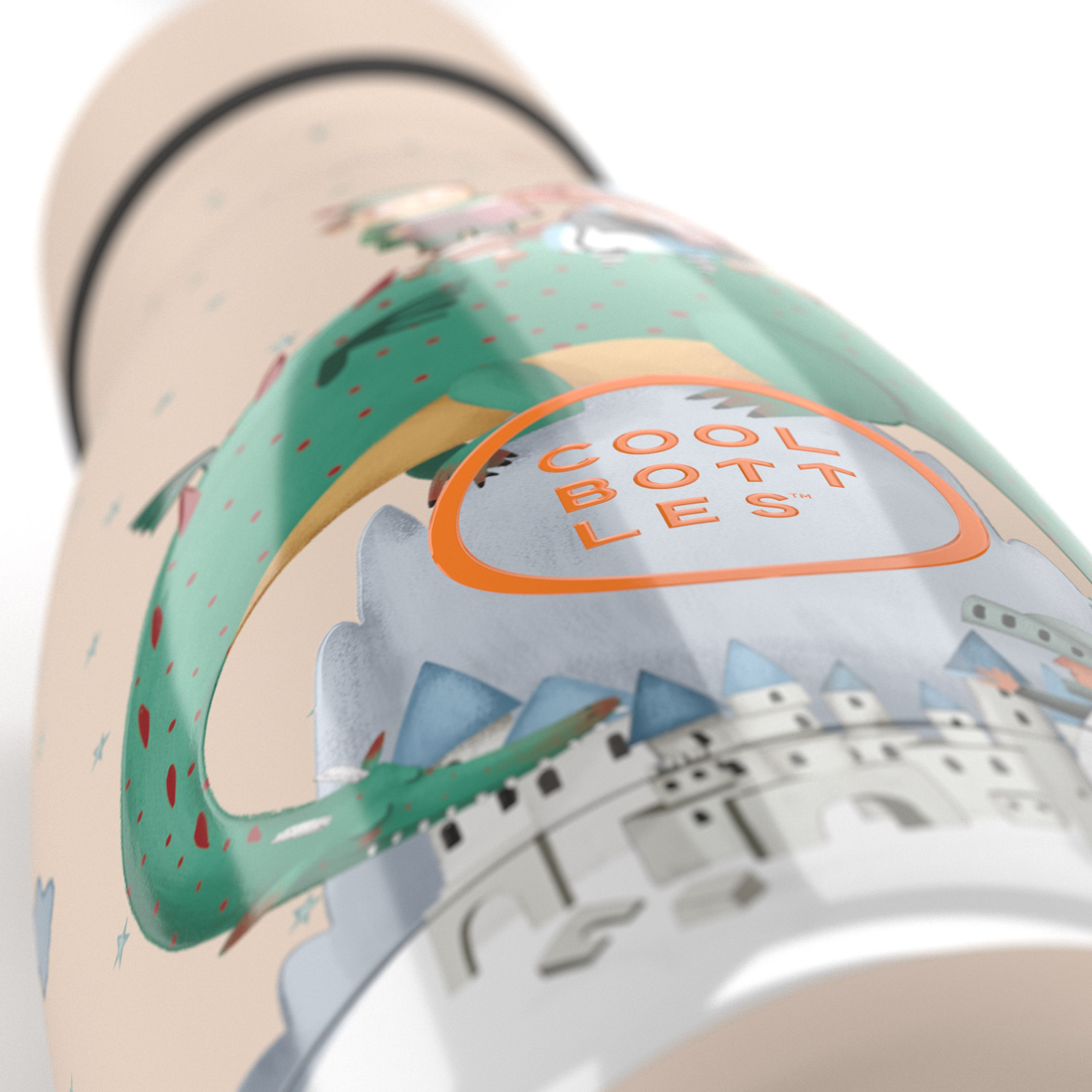 Термос–термобутылка Cool Bottles Kids серия Wonders Dragon Dream 350 мл