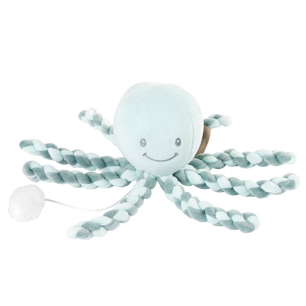 Мягкая музыкальная игрушка Nattou Soft Toy Lapidou Octopus