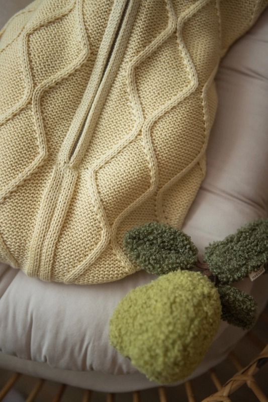 Кокон детский LoomKnits Oliver Светло-желтый