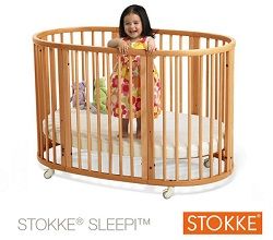 Stokke Sleepi - кроватка, которая растет вместе с ребенком