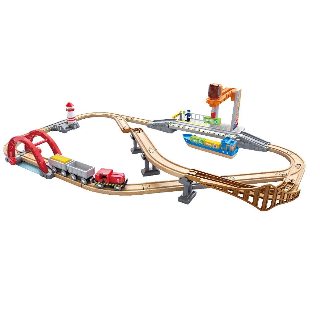 Игровой набор Hape «Доставки груза в порту»