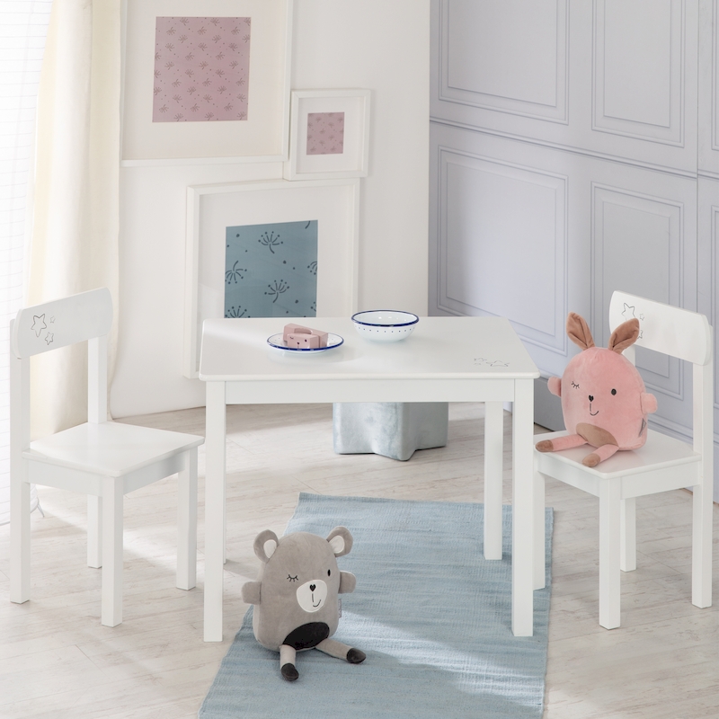 Комплект детской мебели Roba Little Stars: стол + 2 стульчика 450017D190