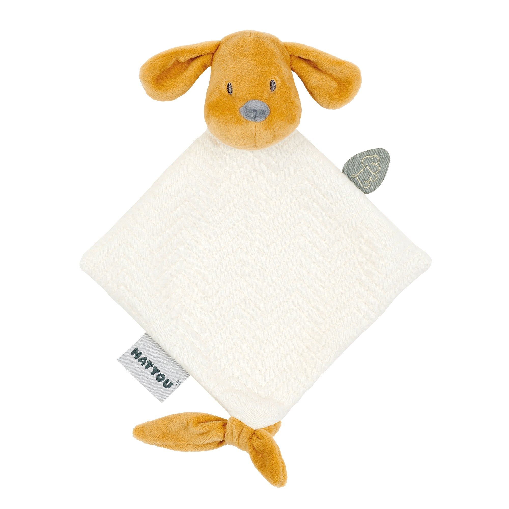 Игрушка   мягкая Nattou Doudou малая CHARLIE Собачка vanilla 388122