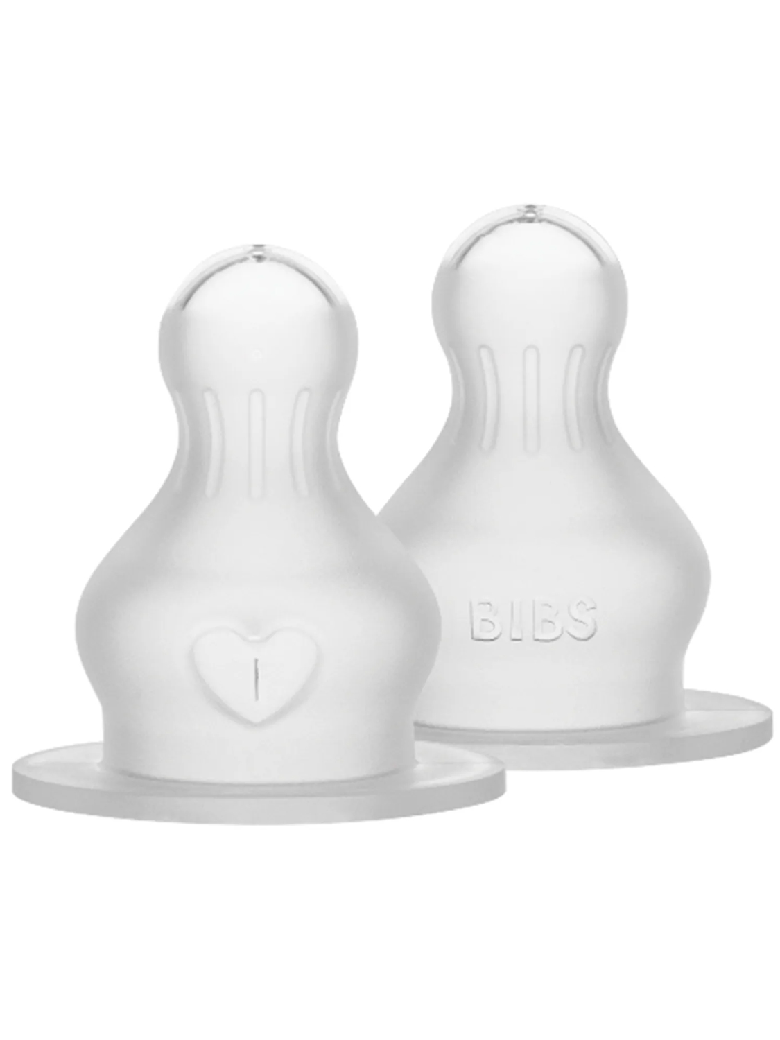 Соска BIBS силиконовая для бутылочки для каш и смесей - 2 шт