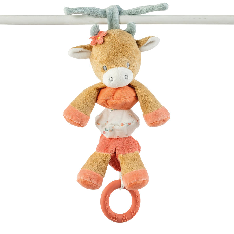 Игрушка мягкая Nattou Soft toy MILA ZOË LANA Корова с вибрацией 266352