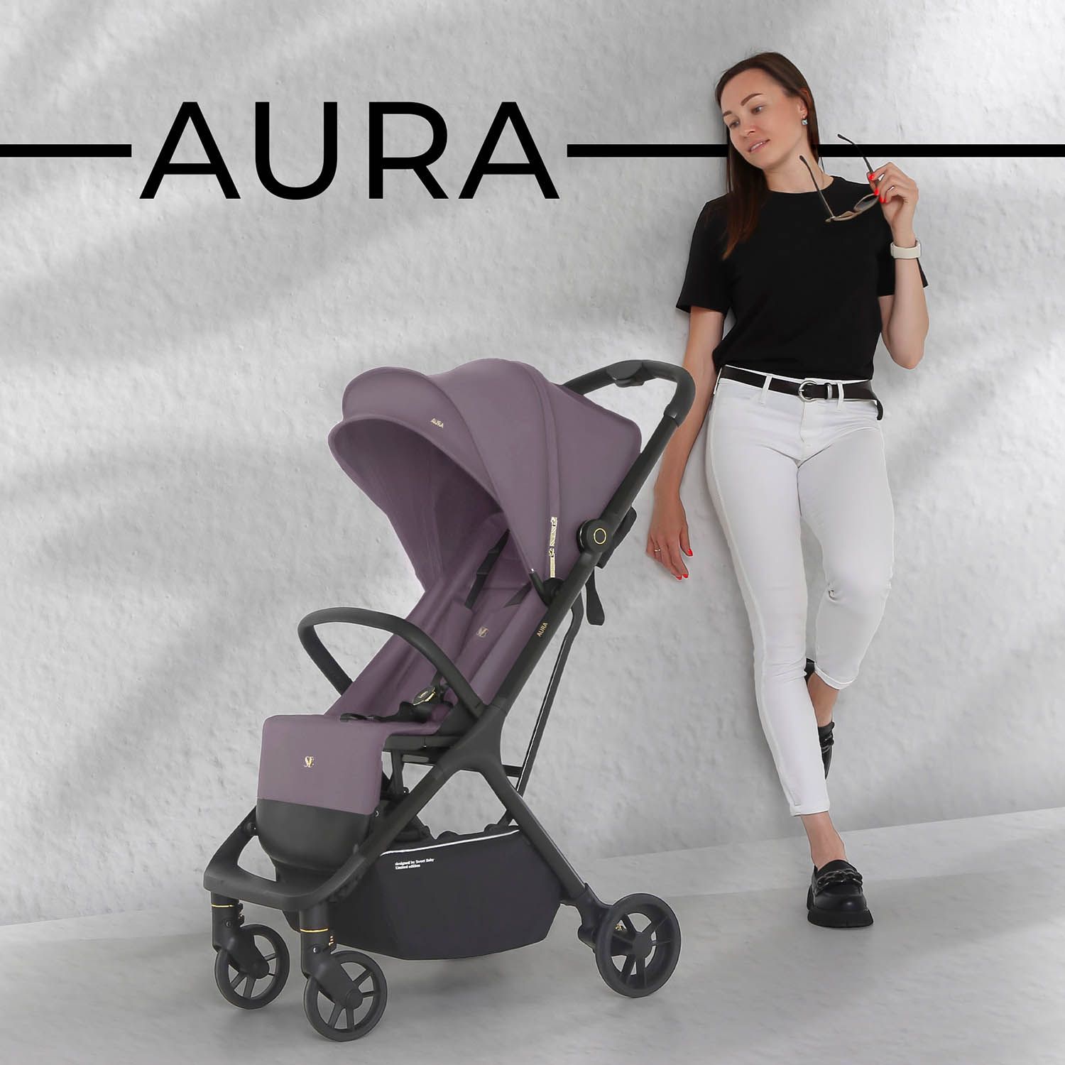 Коляска прогулочная Sweet Baby Aura