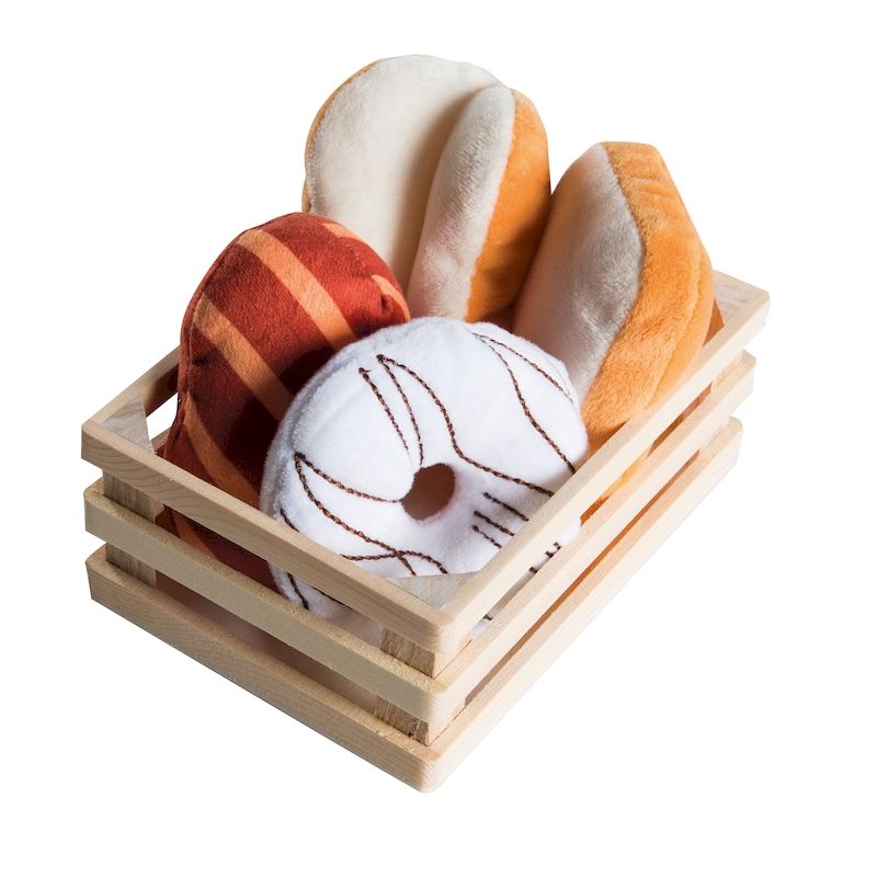 Игровой набор плюшевых продуктов для детского магазина/кухни Roba 98145