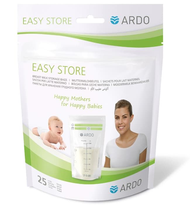Пакеты Ardo Easy Store для хранения и замораживания грудного молока (25 шт.) 63.00.334