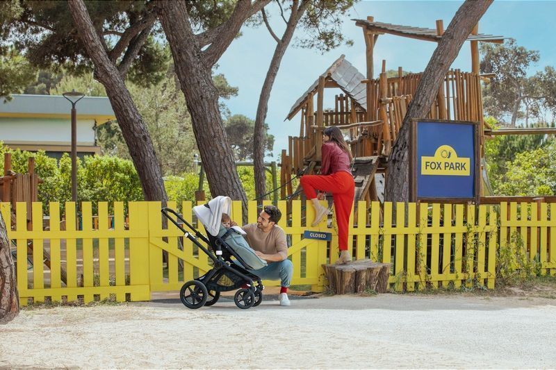 Коляска 2 в 1 Bugaboo Fox 3 Complete шасси Black