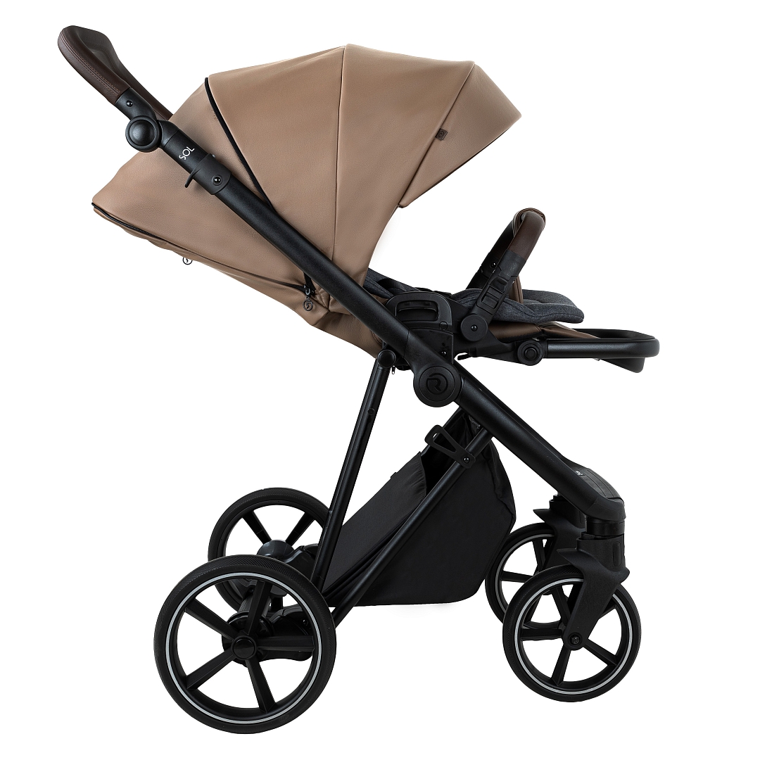 Коляска 2 в 1 Roan Sol 2.0 экокожа