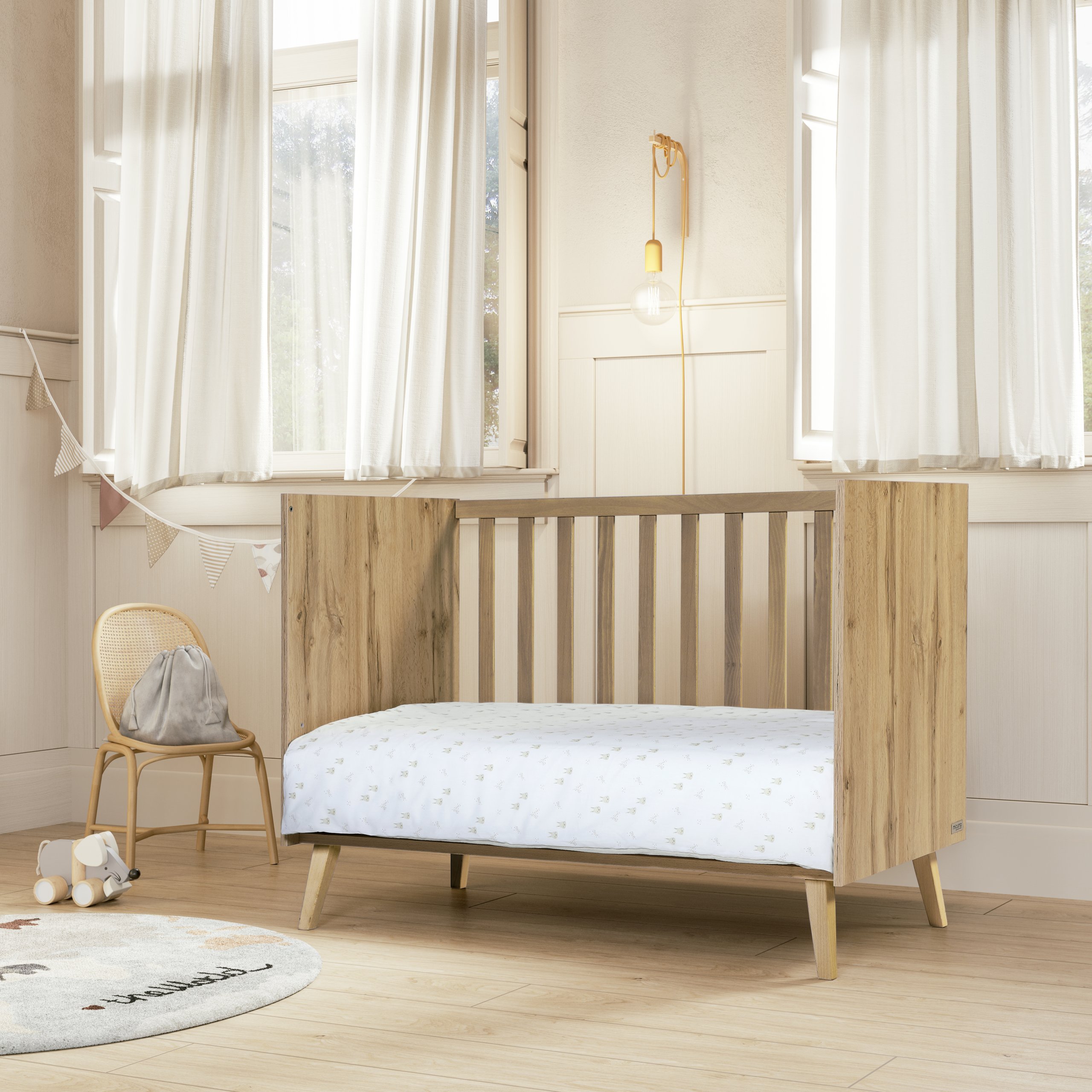 Покрывало + бортики 140х70 см Micuna Rabbits TX-1732