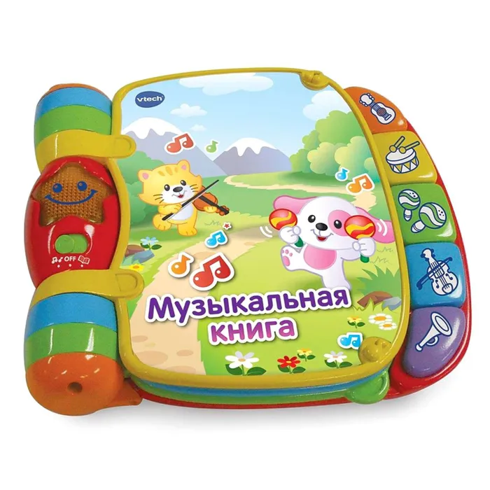 Книга музыкальная  Vtech 80-166726