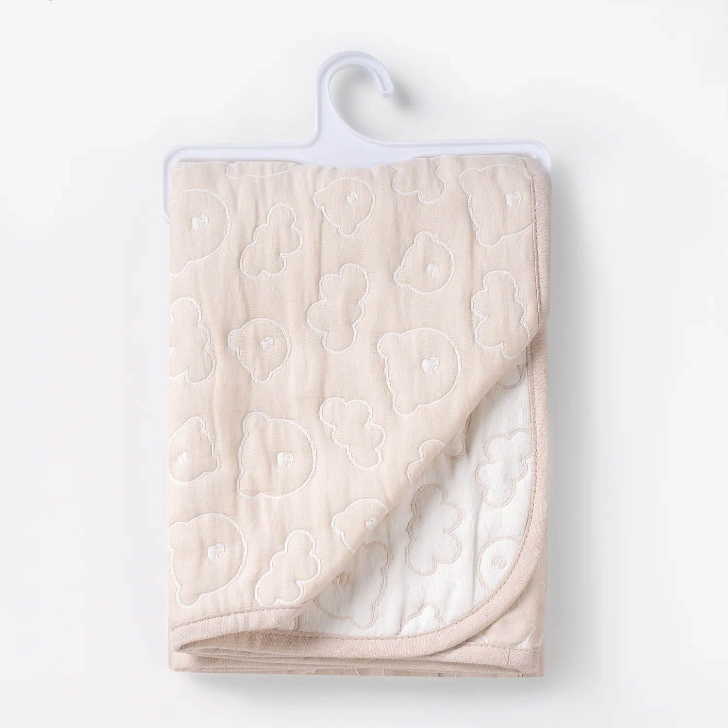 Плед детский PERINA Soft Cotton бежевый 110х80 см