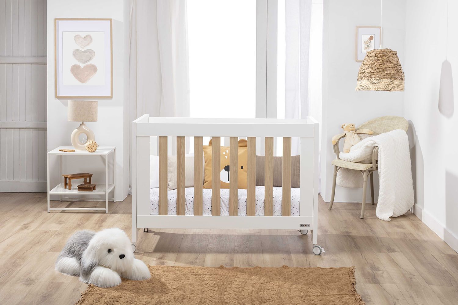 Кроватка 120х60 см IKID ESSENZA