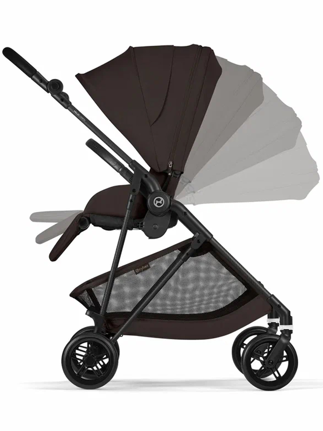 Коляска прогулочная Cybex Melio с дождевиком и бампером