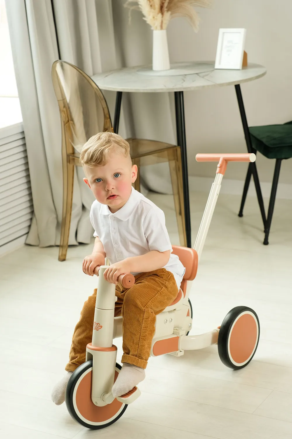 Беговел-каталка Fiorellino beige TS866 Витрина