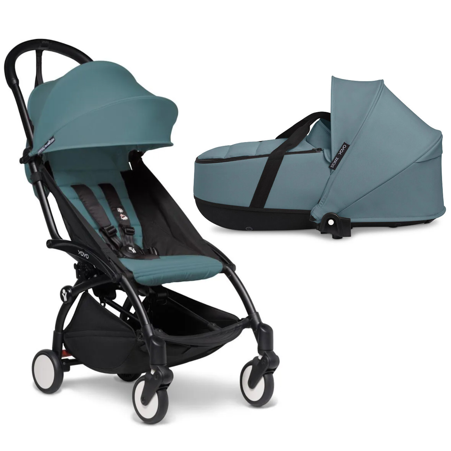 Коляска 2 в 1 Babyzen/Stokke YOYO² черное шасси