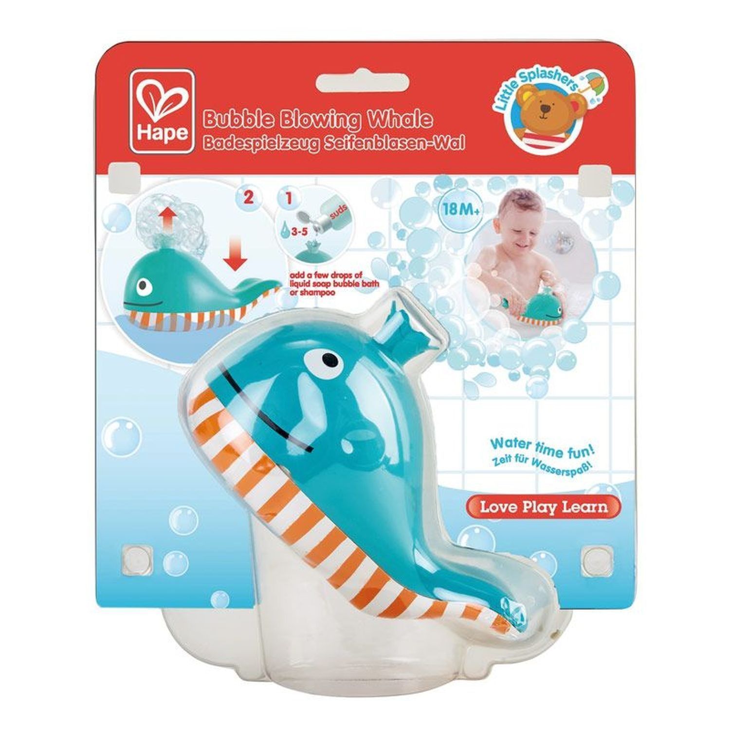 Игрушка для купания Hape Кит