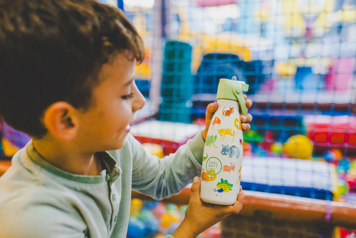 Термос–термобутылка Cool Bottles Kids серия Adventure African Safari 260 мл