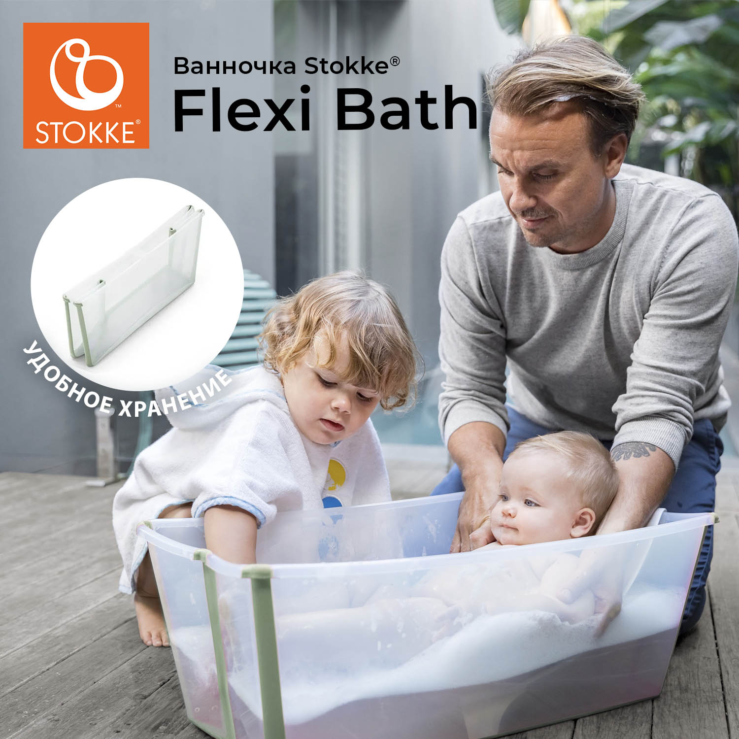 Ванночка Stokke Flexi Bath Витрина