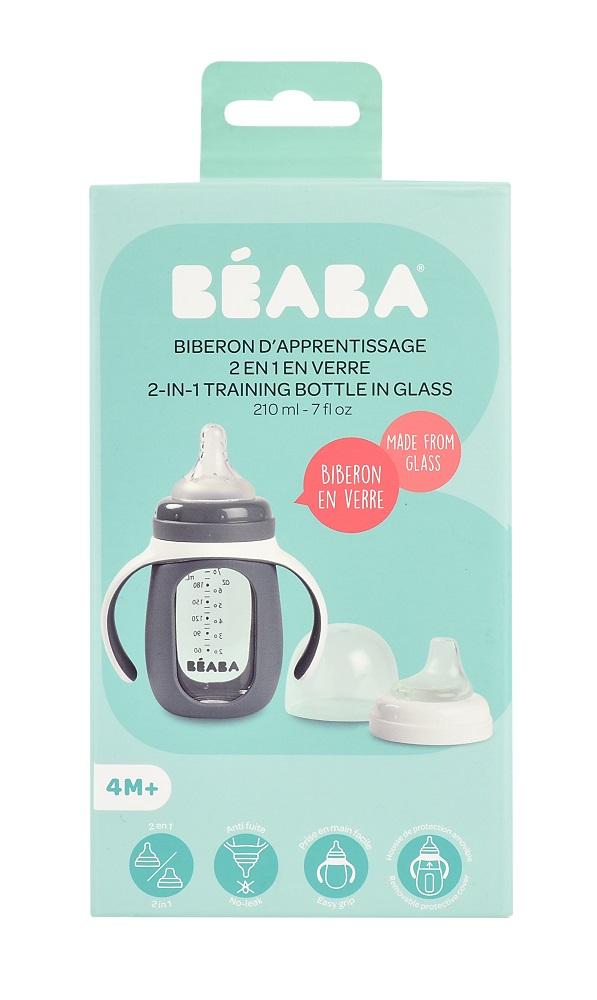 Поильник Beaba Biberon Verre 210 мл