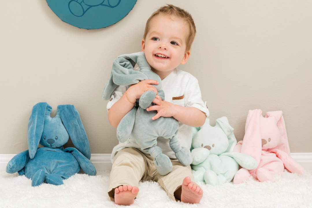 Игрушка мягкая Nattou Soft toy Lapidou Кролик