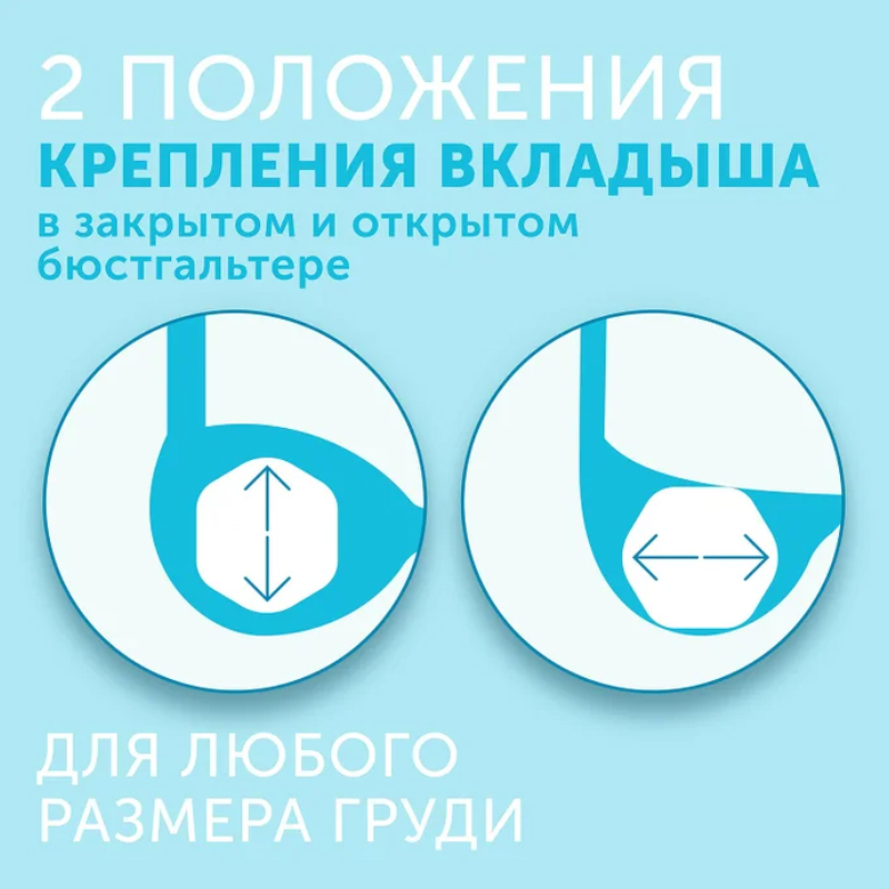 Вкладыши Lovular Hot Wind лактационные для груди 62 шт/уп 429767