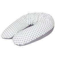 Подушка для кормления Ceba Baby Physio Multi (Себа Беби Физио Мульти) Diamonds & circles трикотаж W-741-700-526