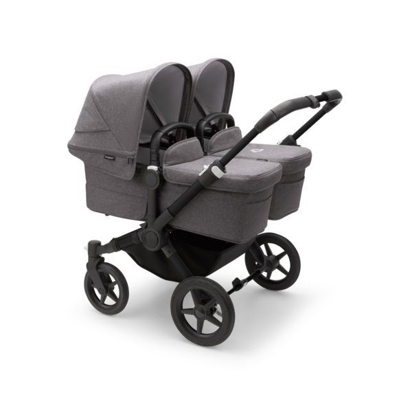 Коляска 2 в 1 Bugaboo Donkey5 Twin шасси Black