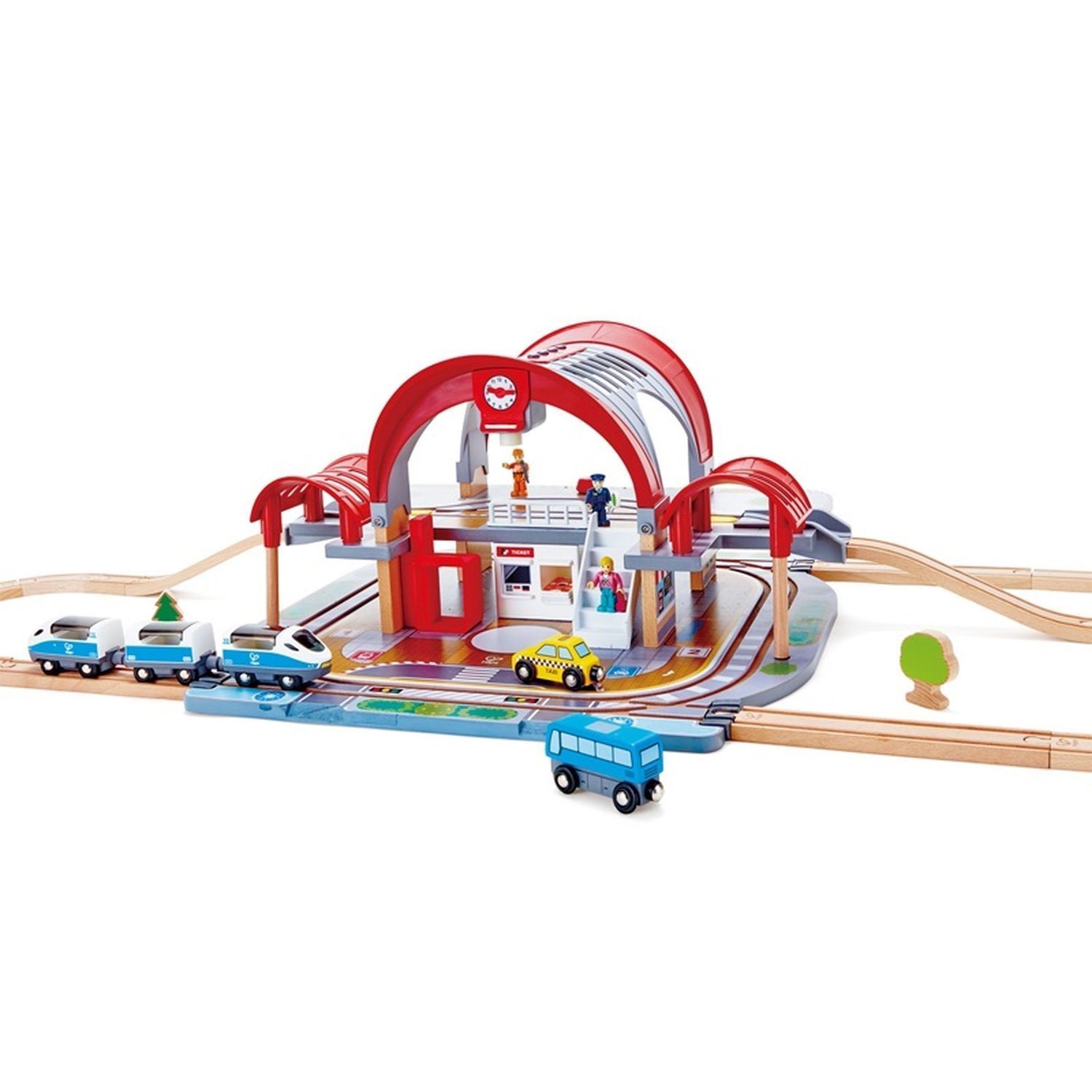 Игровой набор Hape «Станция Гранд Сити»