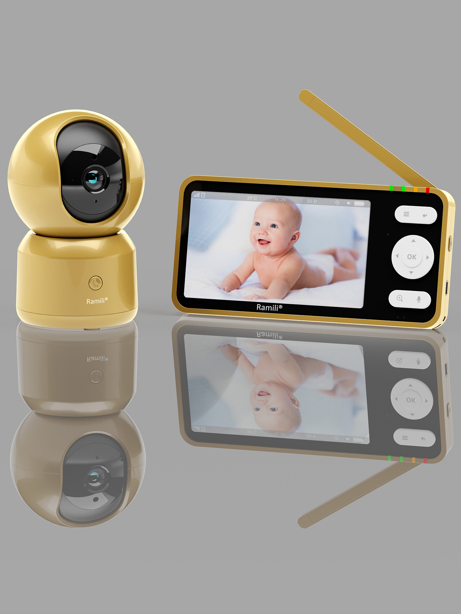 Видеоняня Ramili Baby RV1500X4GOLD