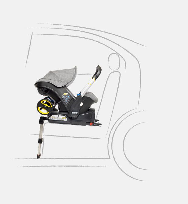 База ISOFIX для коляски-автокресла Doona +